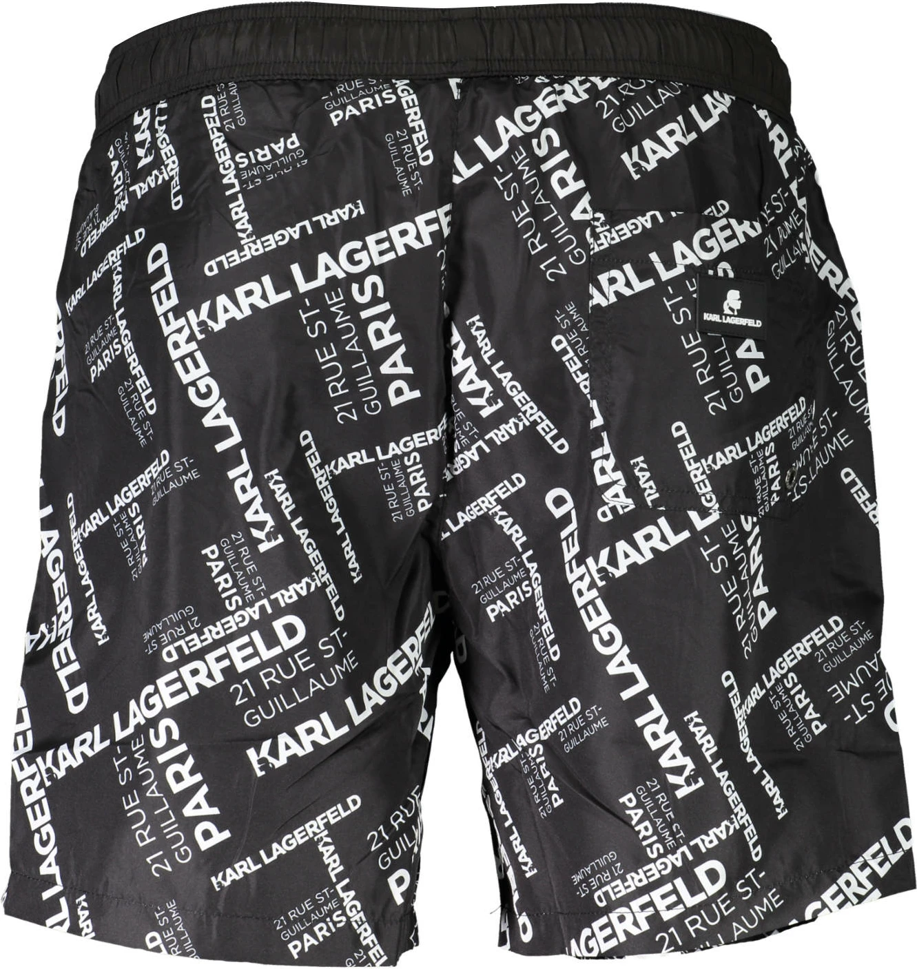 Kopalni boksar za moške KARL LAGERFELD BEACHWEAR, črn