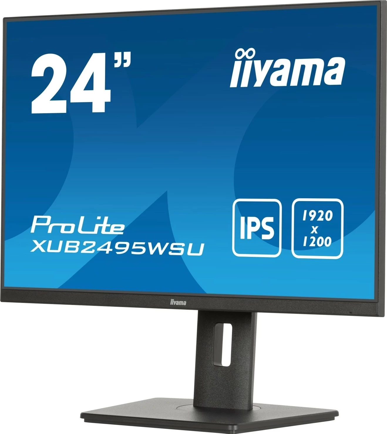 24,1" IPS monitor za pisarno in dom iiyama ProLite XUB2495WSU-B7, črn