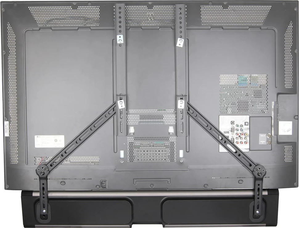 Univerzalni nosilec za zvočnike Maclean MC-912, za TV 23–65 palcev, črn