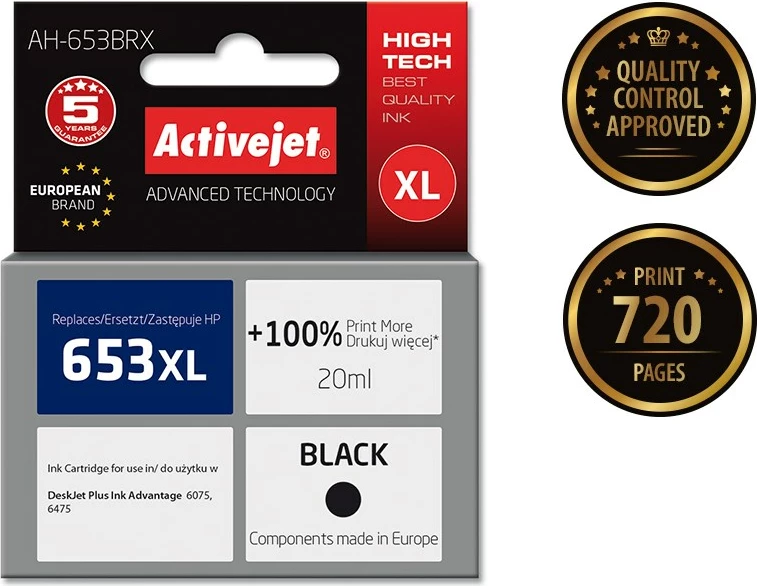 Zamenjalna barva Activejet AH-653BRX za tiskalnik HP