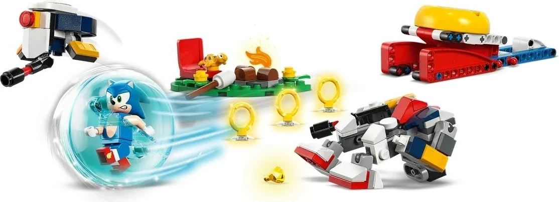 Igralni set Taborniški spopad Sonic, LEGO Sonic the Hedgehog 77001