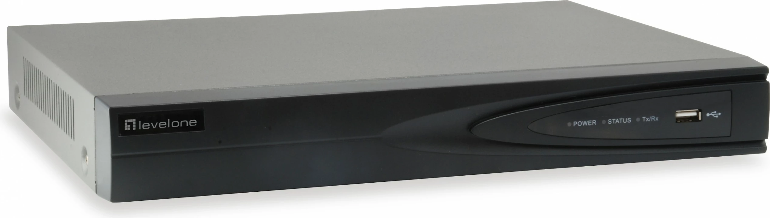 Omrežni NVR z 4 kanali LevelOne GEMINI, 4 PoE izhodi, H.265, 3840 x 2160 slikovnih pik