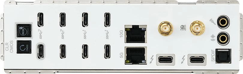 Matična plošča ASRock Z890 Taichi AQUA, Intel LGA 1851, DDR5-SDRAM 256 GB, bela