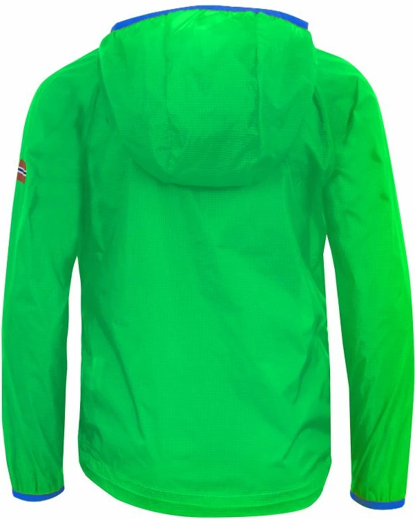 Lahka otroška jakna Trollkids, zelena