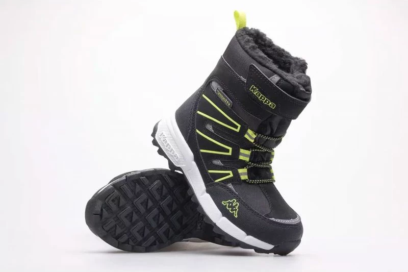 Zimske otroške čevlje Kappa, črni