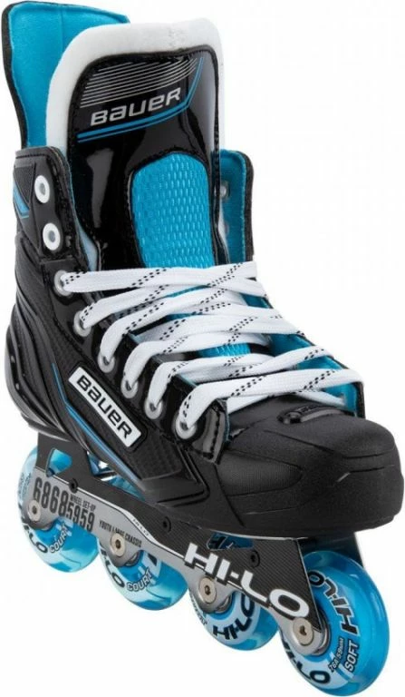 Patina za hokej za otroke Bauer, črno-zelena