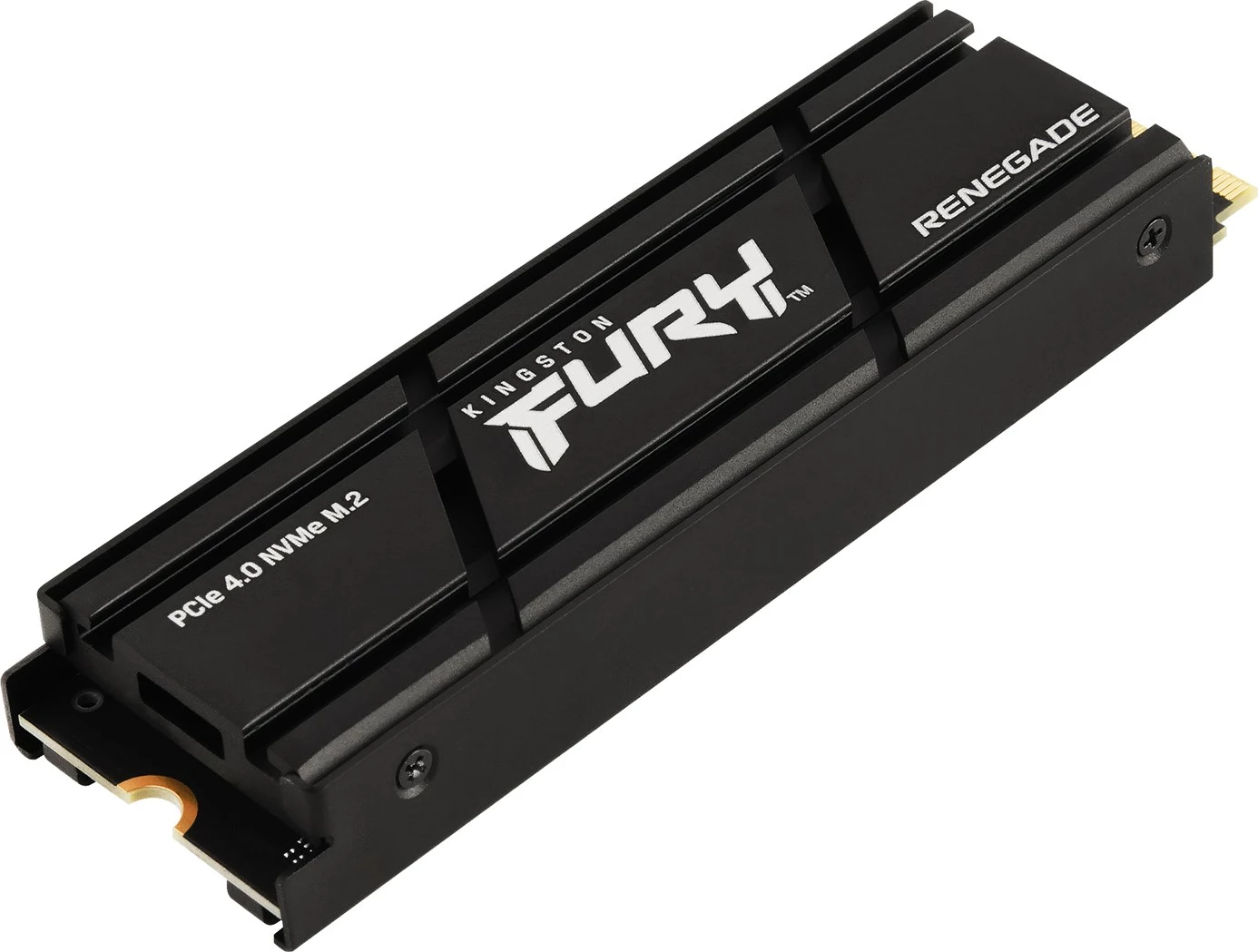 SSD 2TB, M.2, PCIe 4.0 NVMe, z hladilnikom, Kingston FURY Renegade, črn