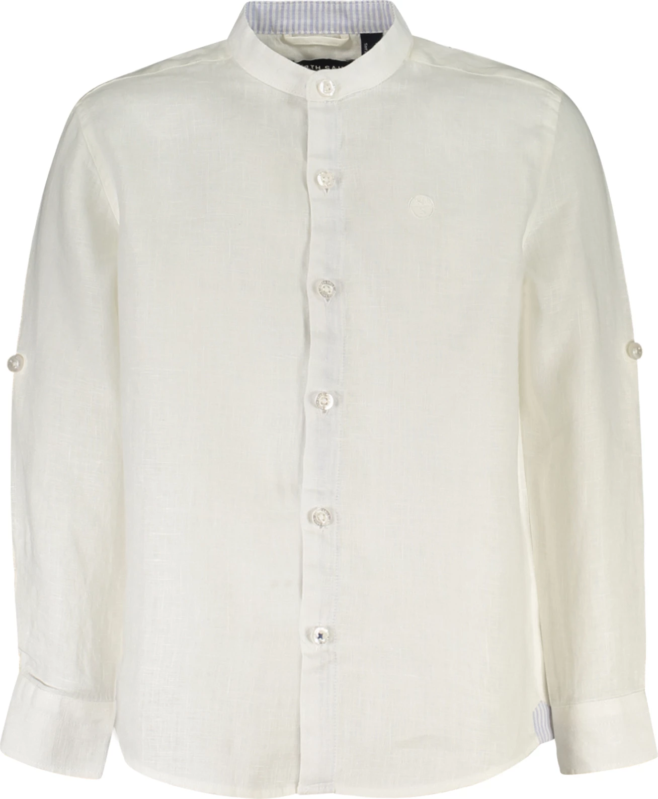 Srajca z dolgimi rokavi za fante, bela NORTH SAILS