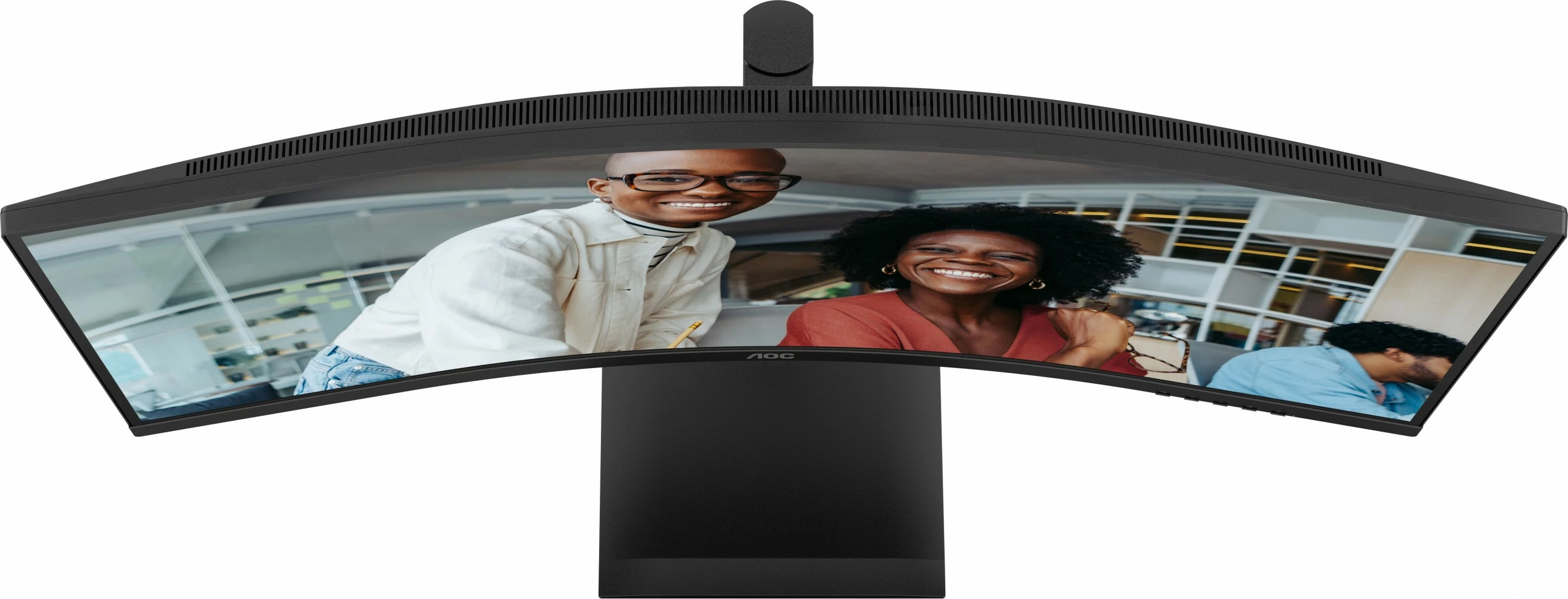 Zakrivljen 34-palčni monitor (86,4 cm), WQHD, 120 Hz, USB-C, črn AOC CU34E4CV