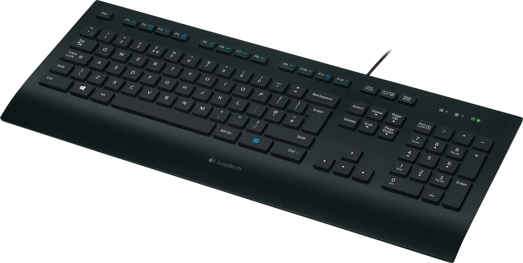 Tastatura za poslovno rabo Logitech K280e, črna