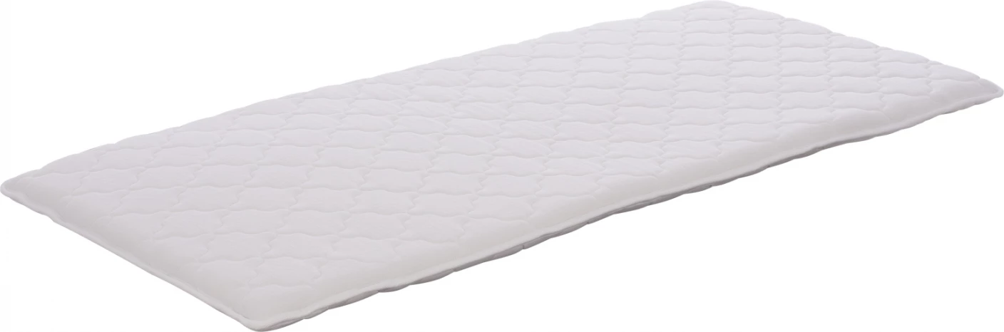 CLOUD nadvložek, bel, 90x200 cm, enojna velikost