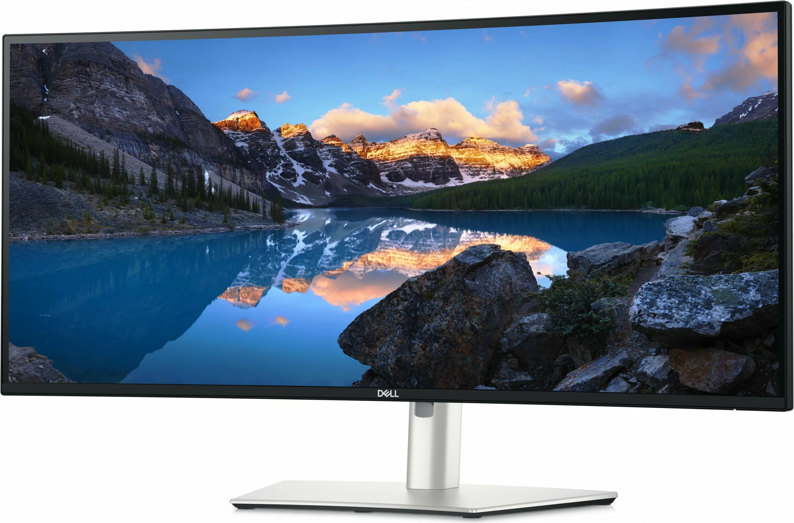 Ukren zaslon 34" UltraSharp DELL U3425WE, Wide Quad HD, srebrn