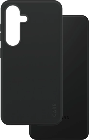 Ovitek PanzerGlass CARE Fashion QI za Samsung Galaxy S24, črn