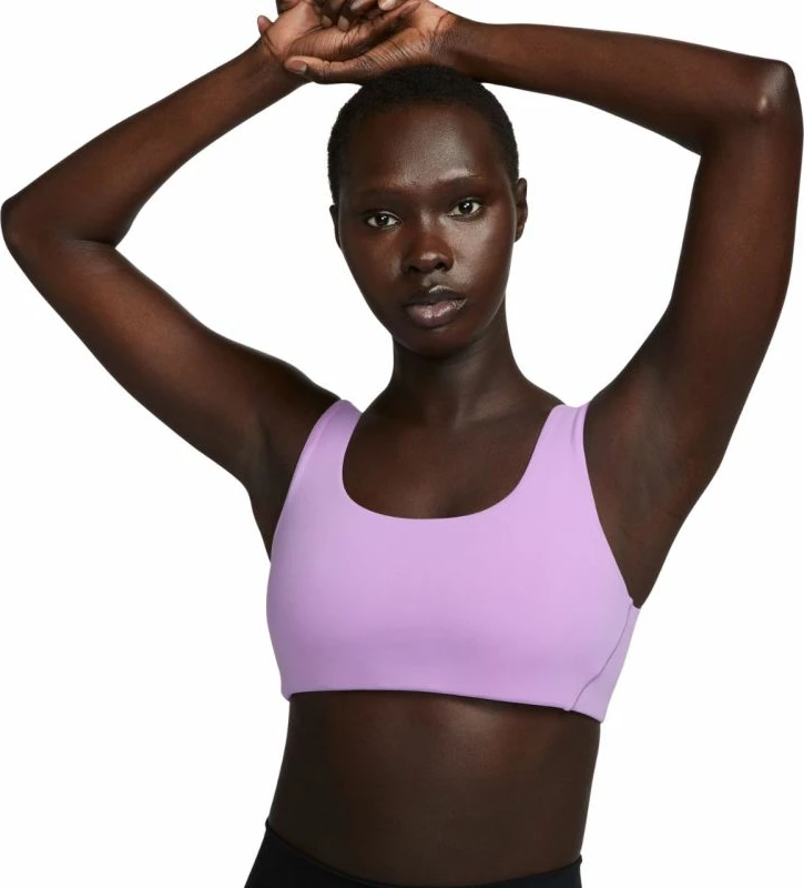 Športni modrček za ženske Nike, vijoličen