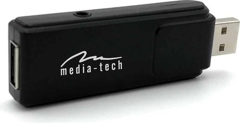 Brezžični set dveh mikrofov za karaoke Media-Tech Accent Pro MT395, 2 kosa, črn