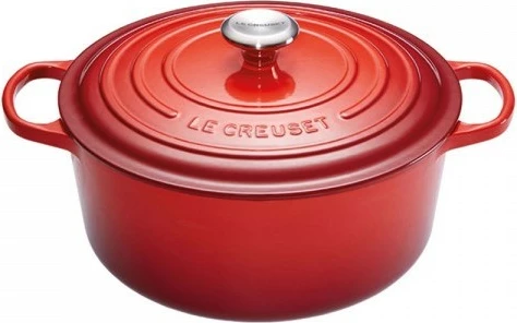 Okrogla pekačica Le Creuset Signature, 240 mm, rdeča