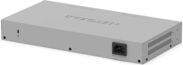 Nekonfiguriran stikalo NETGEAR GS516-300EUS, 16 vrat, Gigabit, PoE+, za rack, sivo