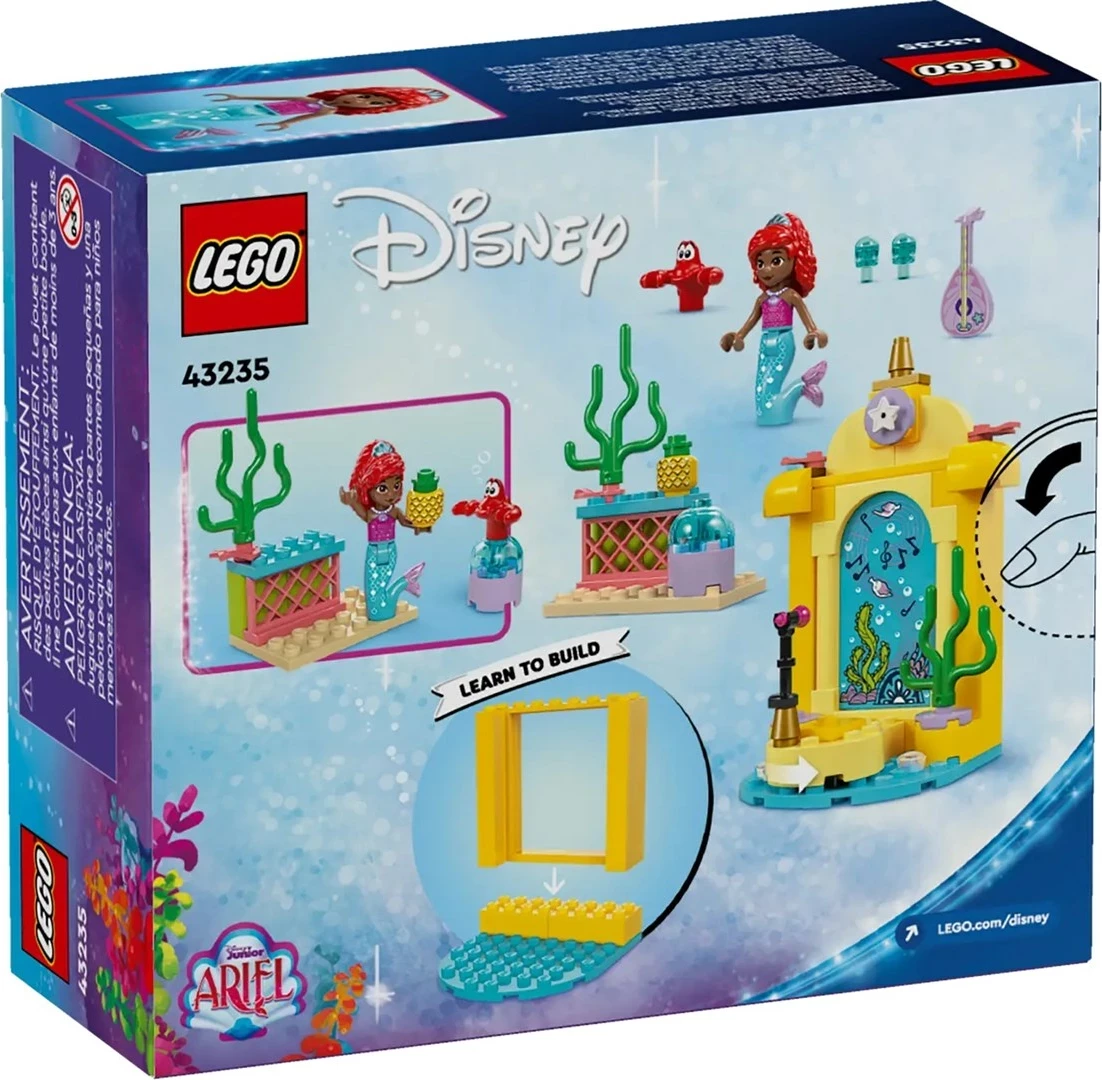 Muzikalna oder Ariel, LEGO Disney 43235