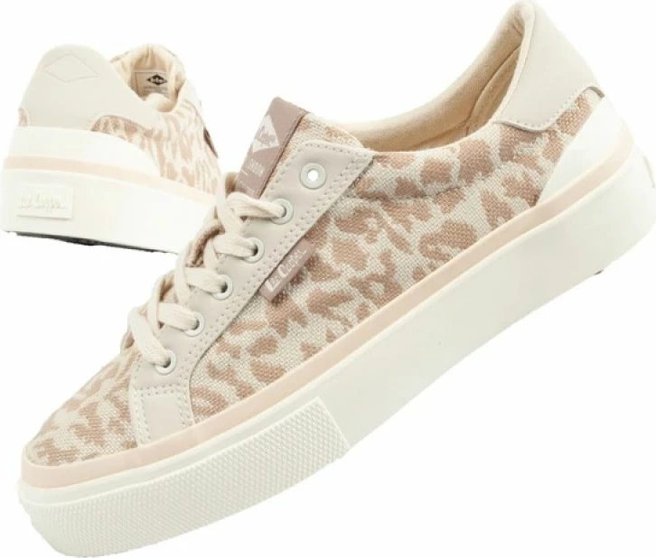 Čevlji za ženske Lee Cooper, krem