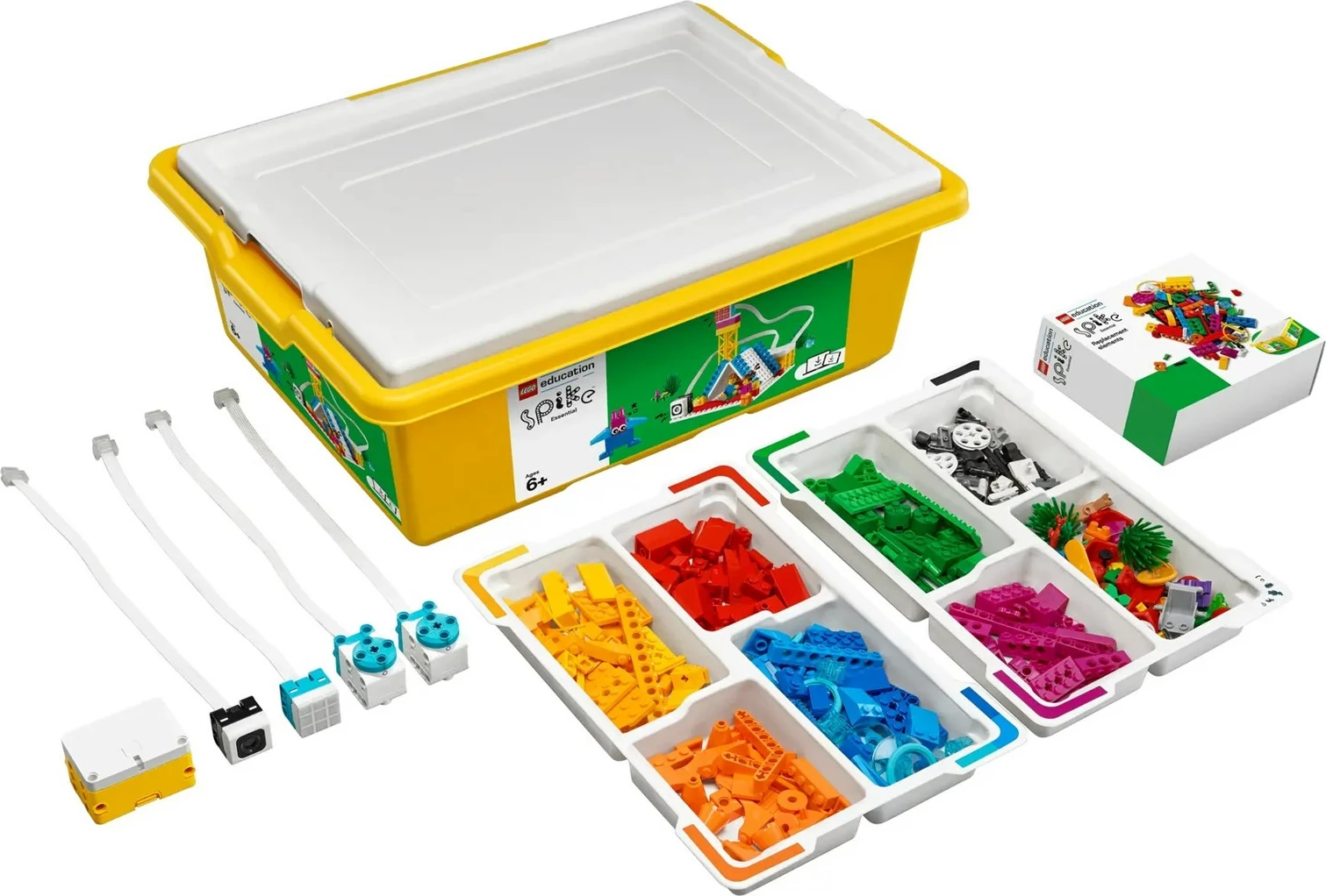 Izobraževalni komplet SPIKE Essential LEGO Education 45345, za otroke 6+ let