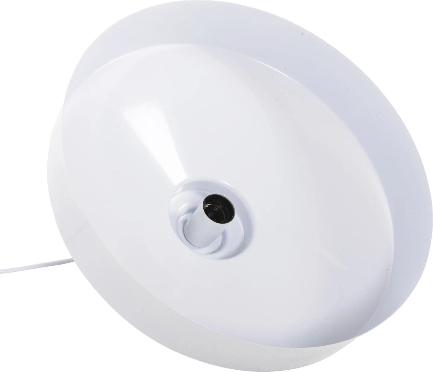 Stropna viseča svetilka FH4159.02 bela kovinska kapa Φ40x116Hcm