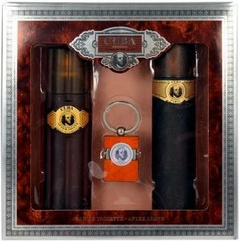 Set toaletne vode in aftershave za moške Cuba Original Gold, 100 ml + 100 ml