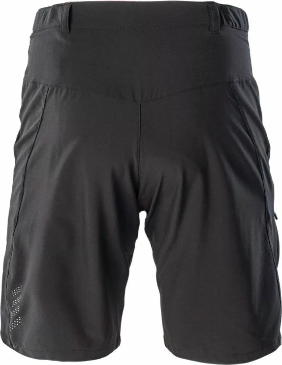 Kratke kolesarske hlače Radvik za moške, črne