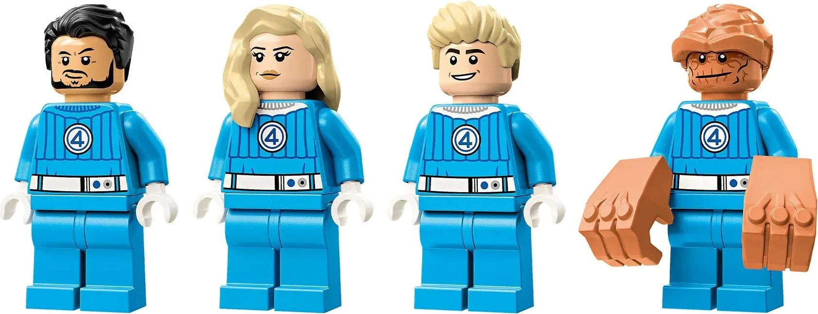 Set za sestavljanje Fantastic Four proti Galactusu, LEGO Marvel 76316, 427 kosov, 4 minifigure