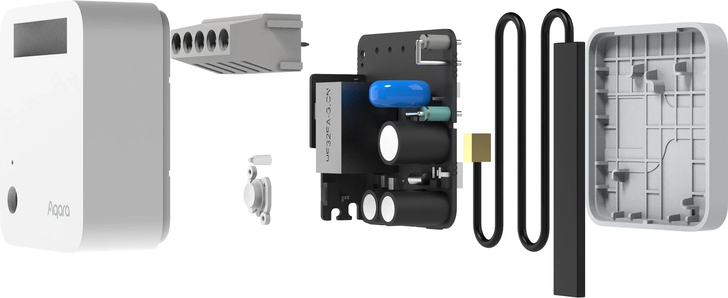 Enokanalni modul za stikalo z nevtralnim vodom, bel - Aqara