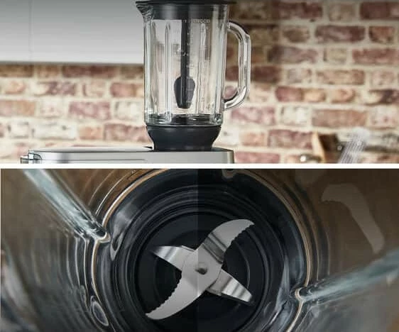 Mešalnik, 1,6 L stekleni vrč Kenwood KAH359GL, siv