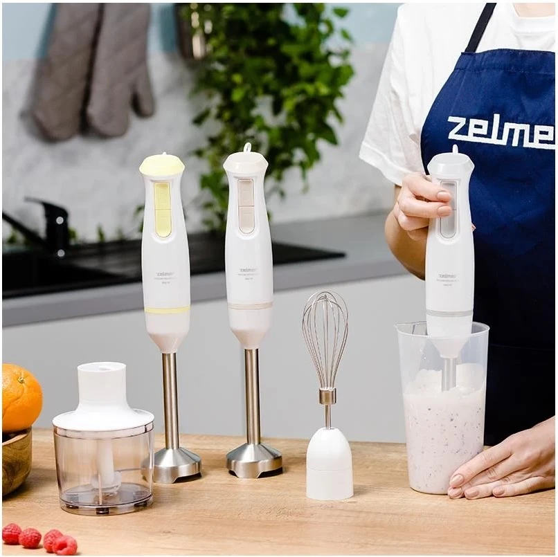 Ročni blender Zelmer ZHB4562L, 800 W, bel / zelen