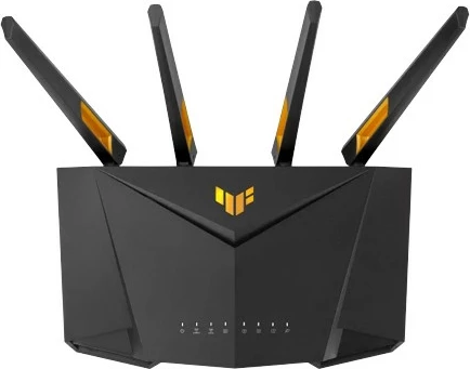 Napreden Wi‑Fi 6 usmerjevalnik TUF Gaming AX3000 V2, ASUS, črn, Dual-band, priključek 2.5Gbps