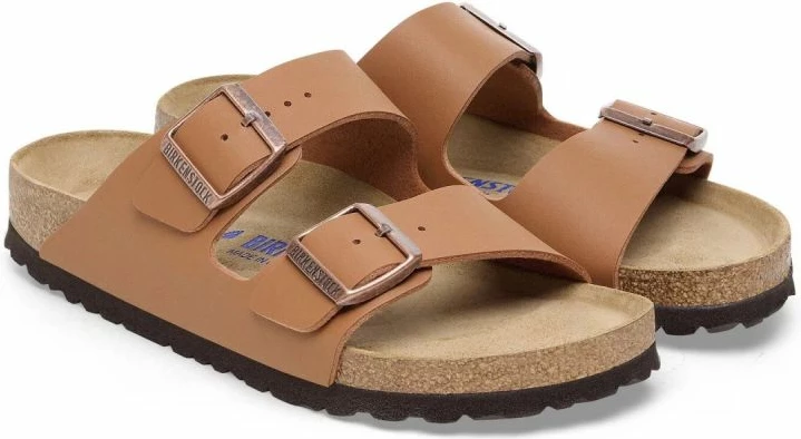 Ženski natikači Arizona Birkenstock, rjavi