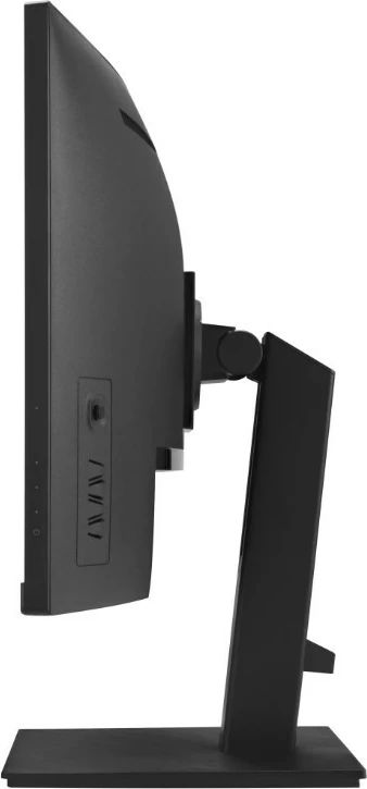 Ukrivljen 34-palčni WQHD monitor, USB-C, RJ45, 21:9, Asus VA34VCPSR, črn