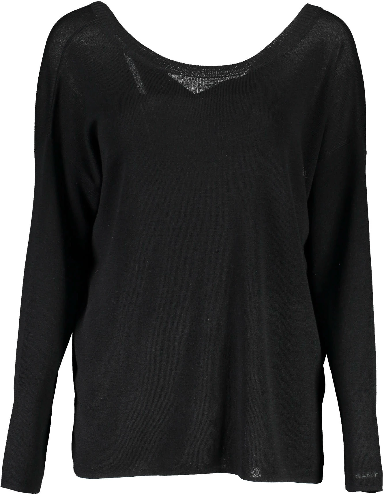 Pletenine za ženske GANT, črna