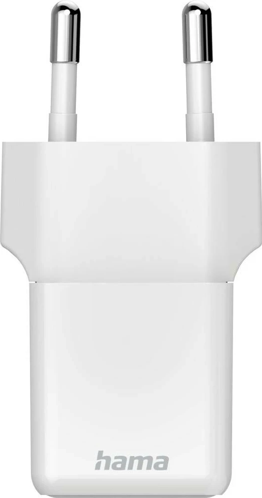 Polnilnik Hama supermini 20W PD/QC, 1x USB-C, bel