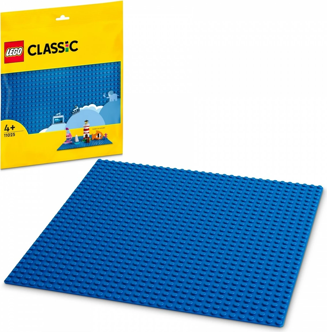 Gradbena plošča LEGO Classic 11025, 32 x 32 pik, modra