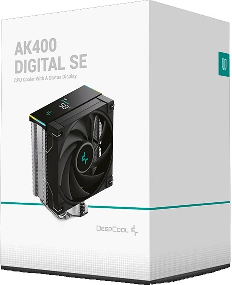 Hladilnik za procesor DEEPCOOL AK400 DIGITAL SE, Socket AM4, črn
