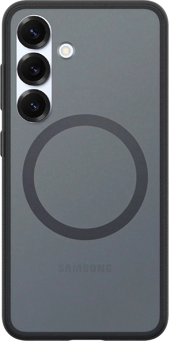 Silikonski ovitek za Samsung Galaxy S25 Spigen Capella GP-FPS931PGBJW, z MagFit, črn