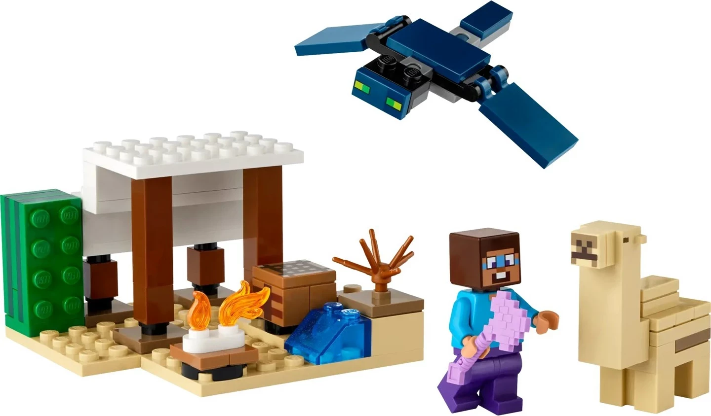 Set z naslovom Pustolovščina v puščavi Stevea LEGO Minecraft 21251