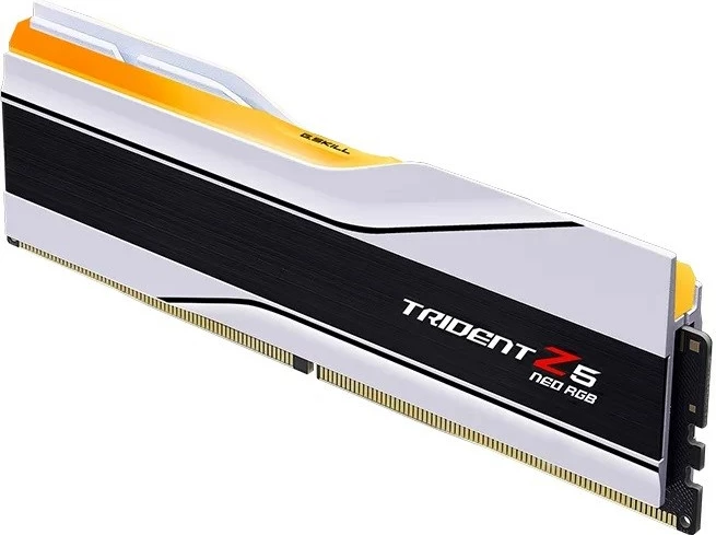 DDR5 32 GB (2x16GB) G.SKILL Trident Neo AMD RGB 6000 MHz CL30 EXPO, belo
