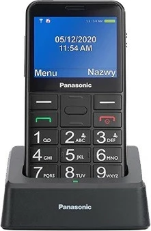 Telefon za starejše Panasonic KX-TU155, črn