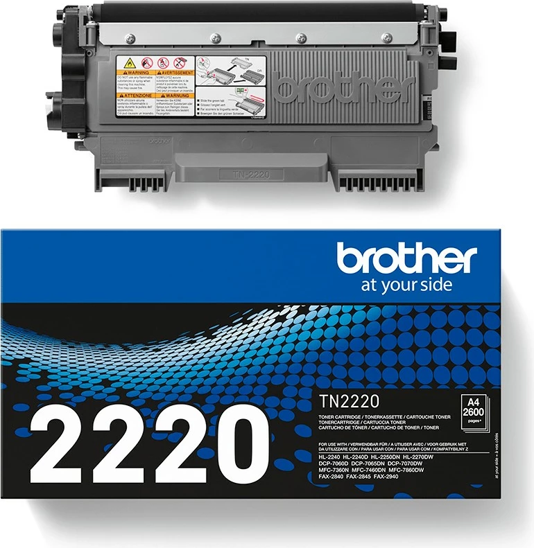 Toner z visokim izkoristkom TN-2220, 2600 strani, črn, Brother, 1 kos