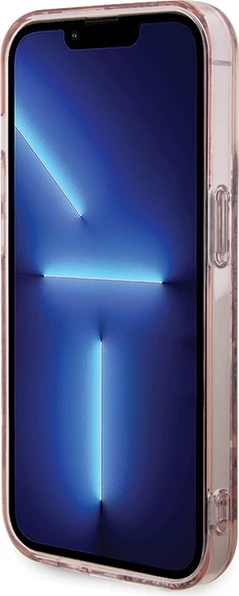 Ovitek za telefon z motivom Hello Kitty IML Tags Graffiti za iPhone 13 Pro/13, roza