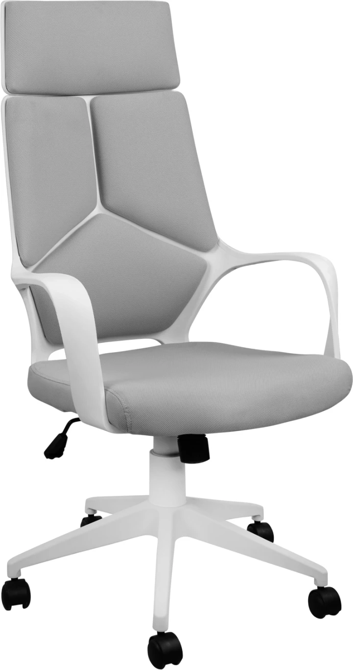 Pisarniški stol FH1054.21 sivo in belo ogrodje 64x61x126 cm