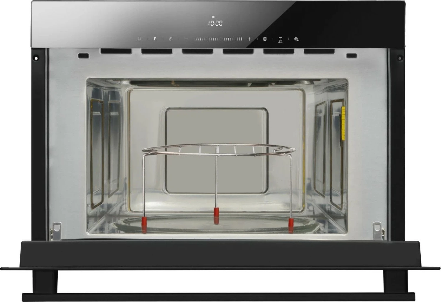 Vgradna mikrovalovna pečica Amica AMMB34E1GVB, 34 l, 900 W, grill 1100 W, črna