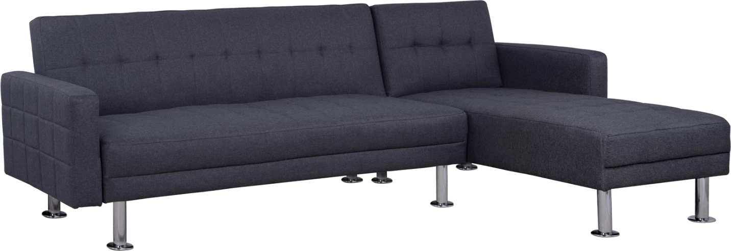 Večdelna kotna zofa postelja sive barve Holden FH3147.01 Reverzibilna 265x151x78