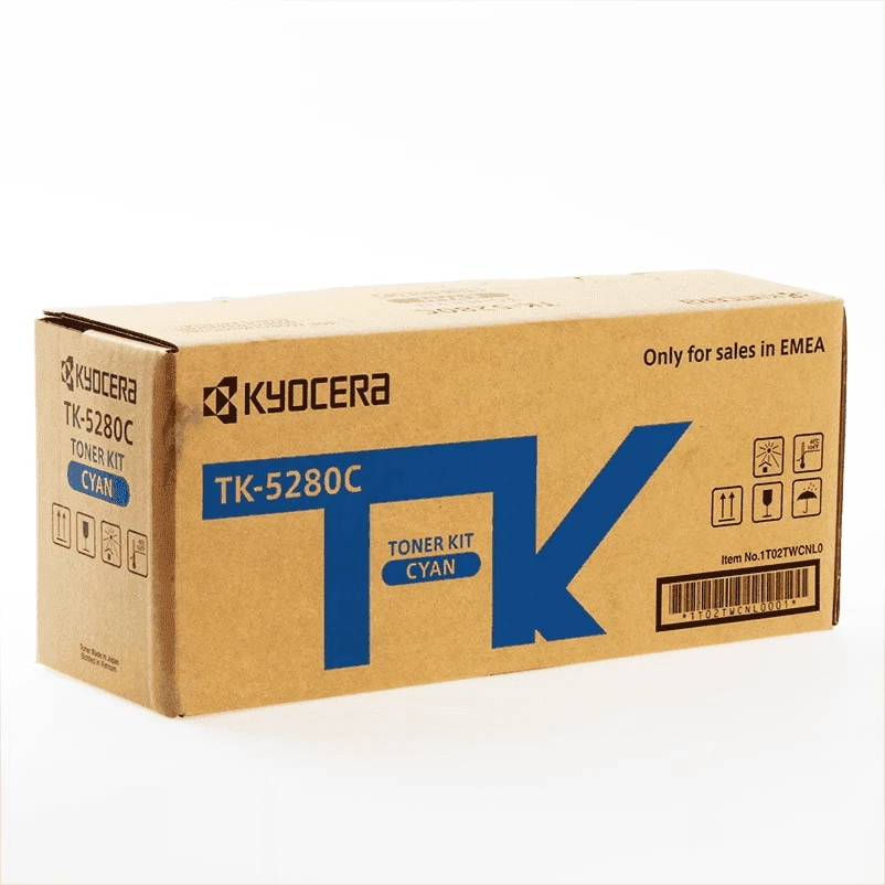 Toner, 11.000 strani, cijan, Kyocera TK-5280C (1T02TWCNL0)