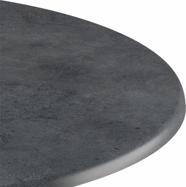 Namizna plošča barve cement, Sizzle Werzalit Φ70 cm, debelina 25 mm