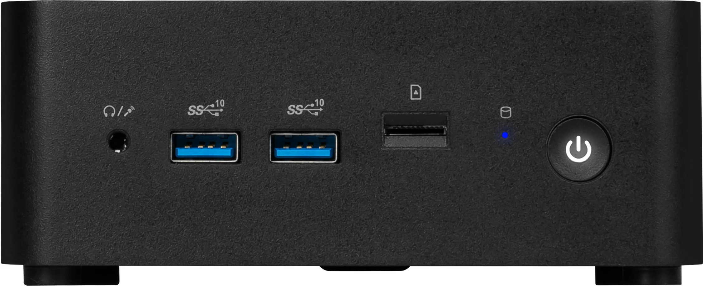 Mini računalnik MSI Cubi NUC 1MG-007BDE, Intel SoC, DDR5-SDRAM, 0,84 l, črn